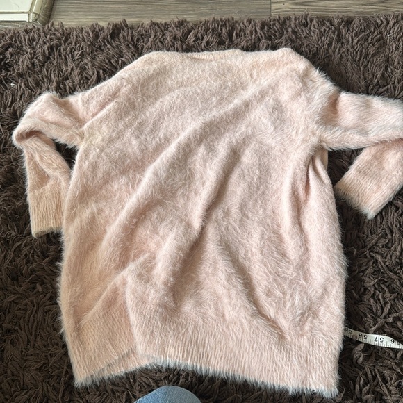 Pastel super soft open pink cardigan size small - Picture 9 of 9